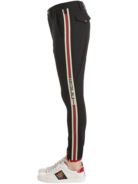 gucci gabardine stretch pants